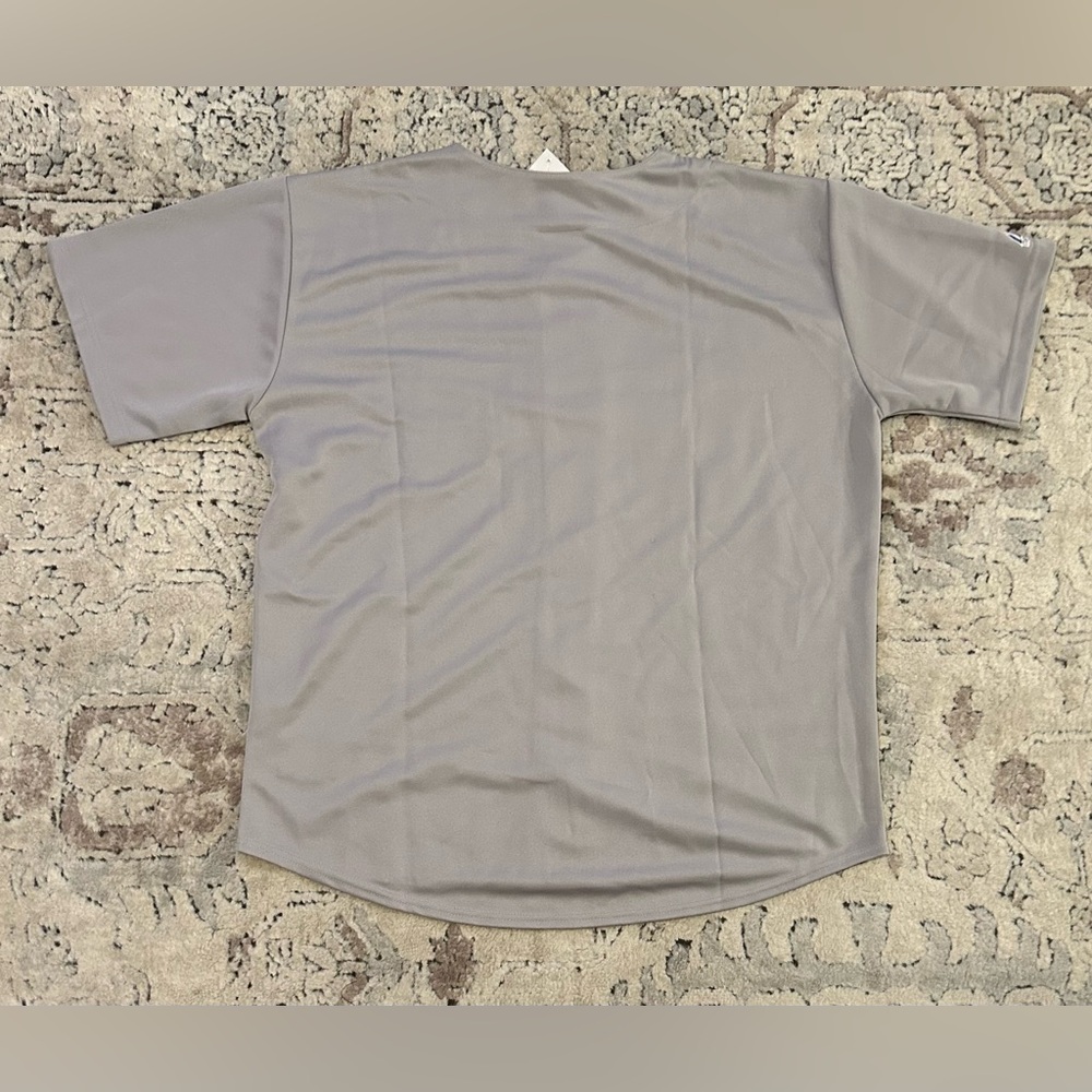 Majestic Authentic Chicago Cubs MLB Baseball Road Gray Jersey Men’s Sz: XL - Picture 5 of 5